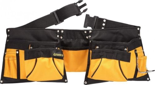 Сумка пояс монтажника Stayer, нейлоновая, 12 карманов, 38610  картинка